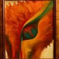 DRAGON EYE-Original painting oil on canvas
