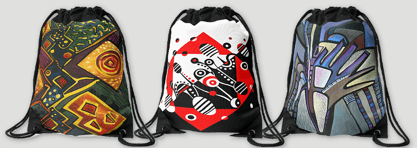 Deyana Deco - Drawstring Bags Featured