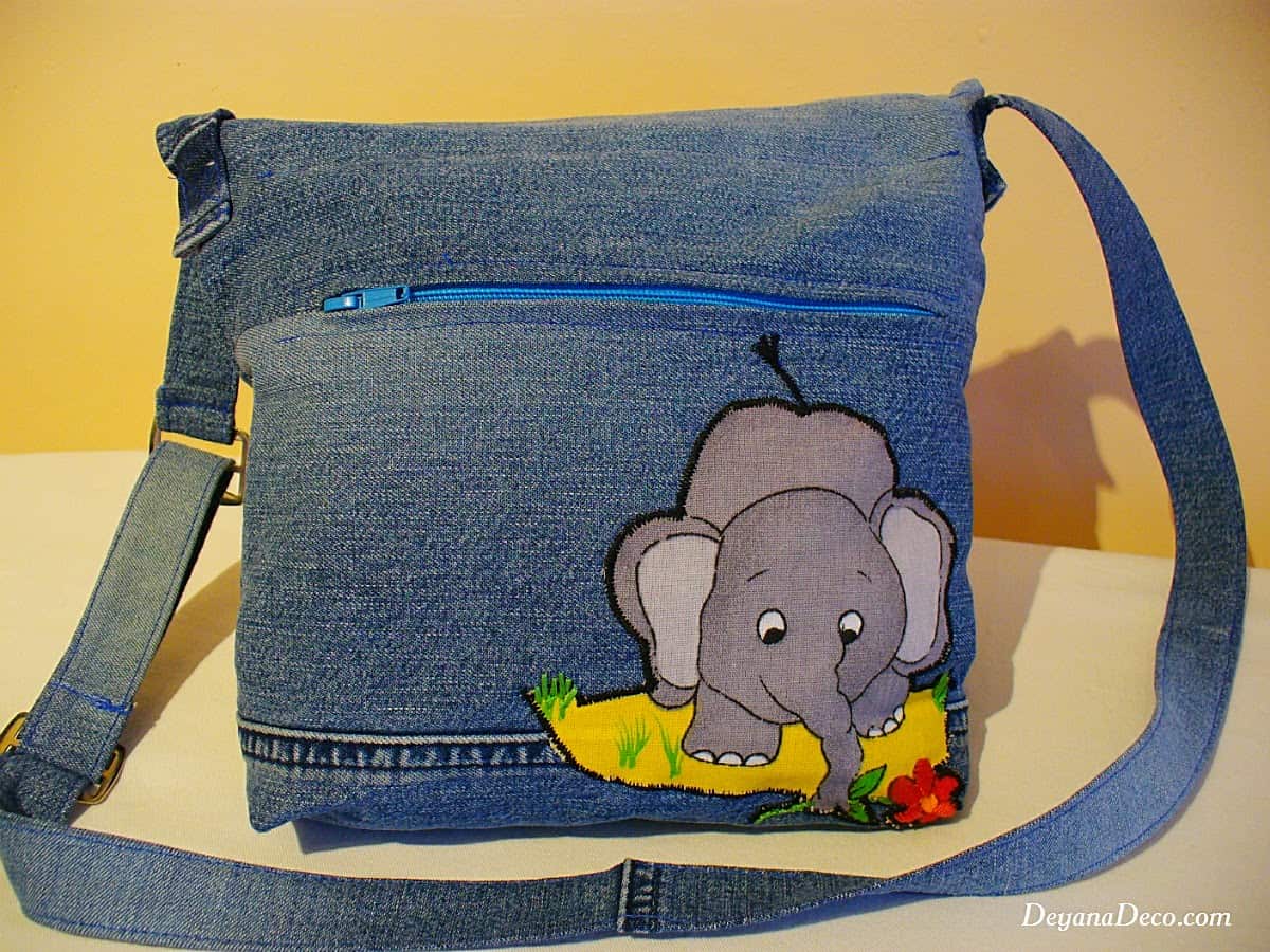 Elephant Handmade kids Bag by Deyana Deco 2