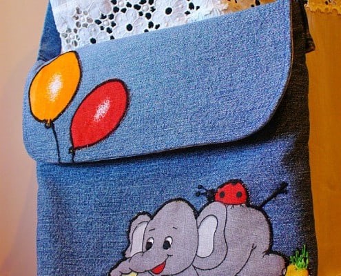 Elephant Handmade kids Bag by Deyana Deco 5
