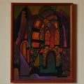 GLITTER-Original painting from the cycle ARCHES
