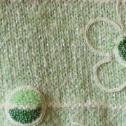Hand Knit Sleeveless Jumper with Embroidery Hand Knit Sleeveless Jumper with Embroidery