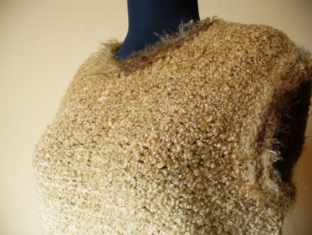 Hand Knit Women Sahara Sleeveless Sweater