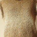 Hand Knit Women Sahara Sleeveless Sweater