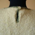 Hand Knit Women Sleeveless Jumper with beading details