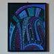 NEON - Original painting from the cycle ARCHES