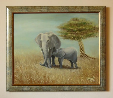 SAVANNA-Original painting oil on canvas