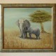 SAVANNA-Original painting oil on canvas